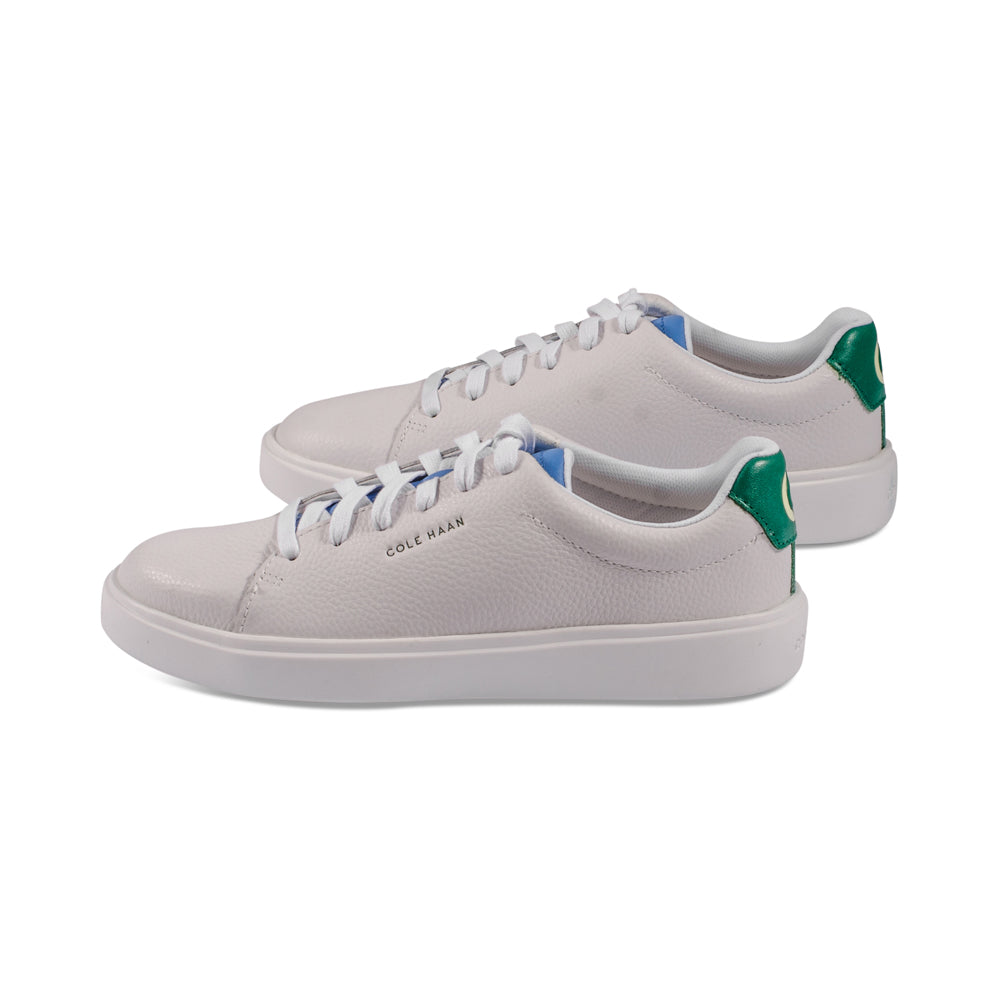 GoTrail White / Multi Green Leather S24