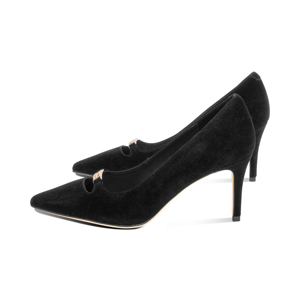 Goal Black Suede F26