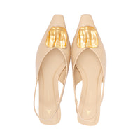 Goldie Nude Leather S26