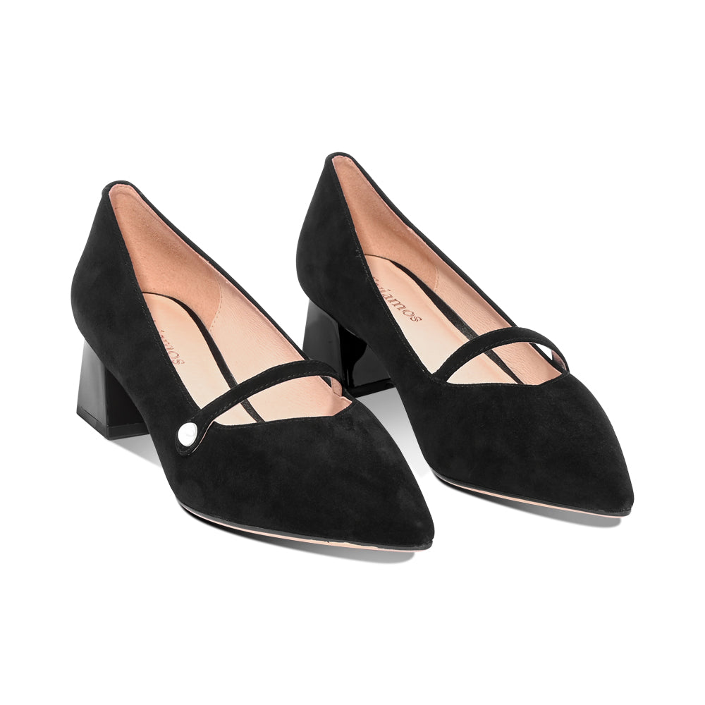 Greta Black Suede F26