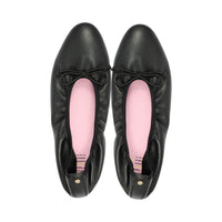 Hilda Black Grainy Leather F26