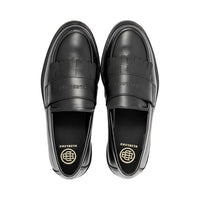 Halima Black Leather F26