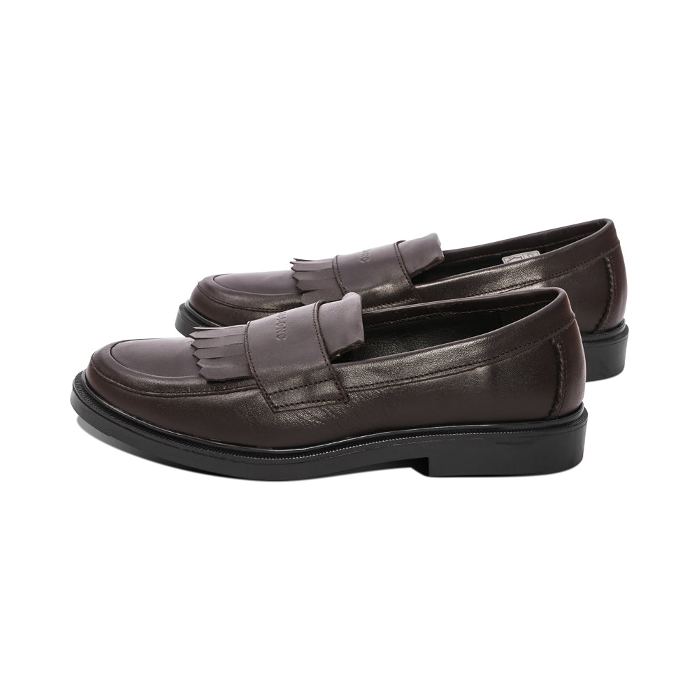 Halima Brown Leather F26