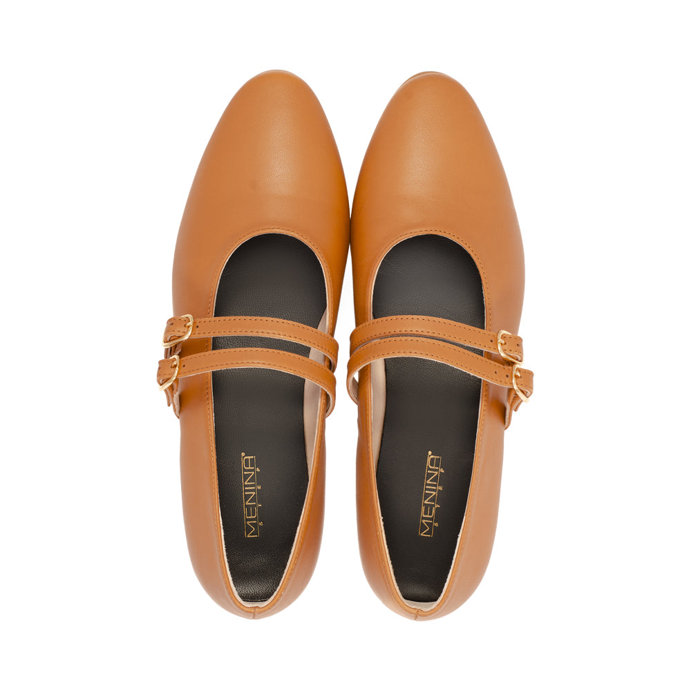 Harper Caramel Leather S26