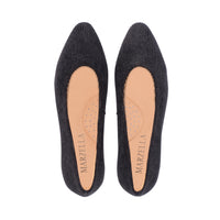 Heather Black Velvet Lines F23