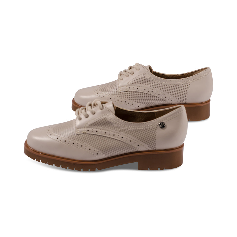Heber Antique White Leather S24