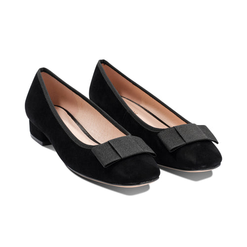 Helena Black Suede F25