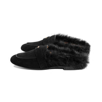 Heron Black Suede F25
