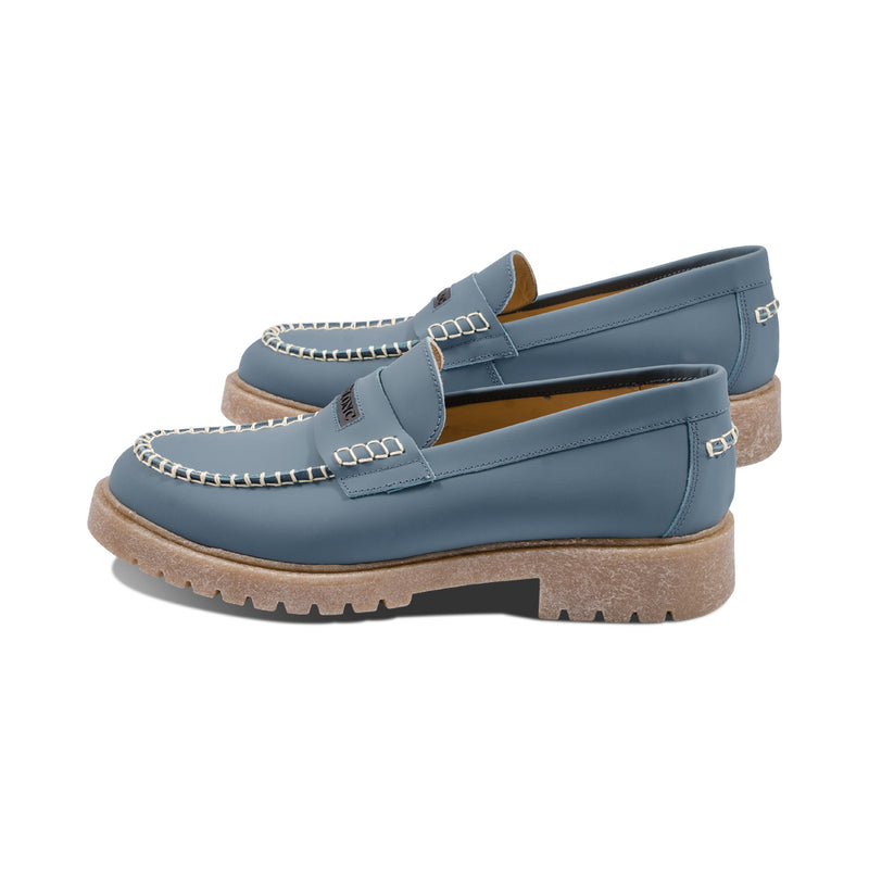 Hetty Chambray Gum Leather S25