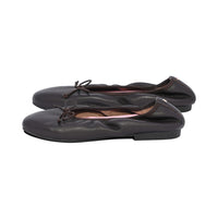 Hilda Chocolate Grainy Leather F26