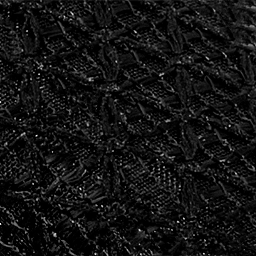 Hilly Black Criss Cross Fabric F26
