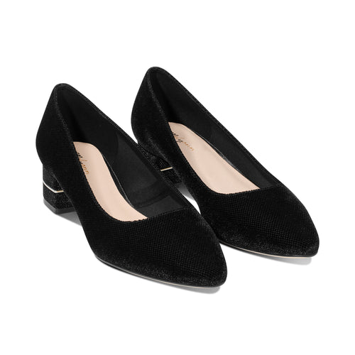 Hilly Black Dots Velvet F25