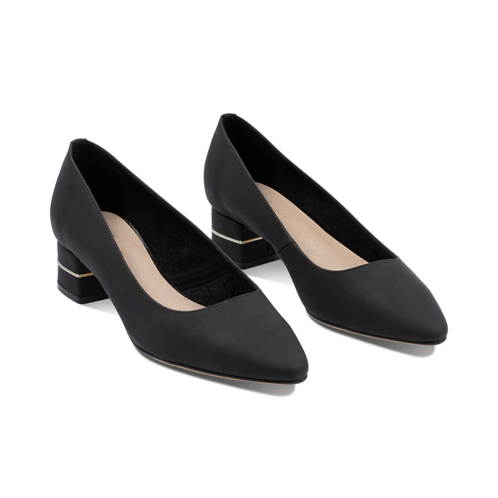 Hilly Black Gum Leather S25