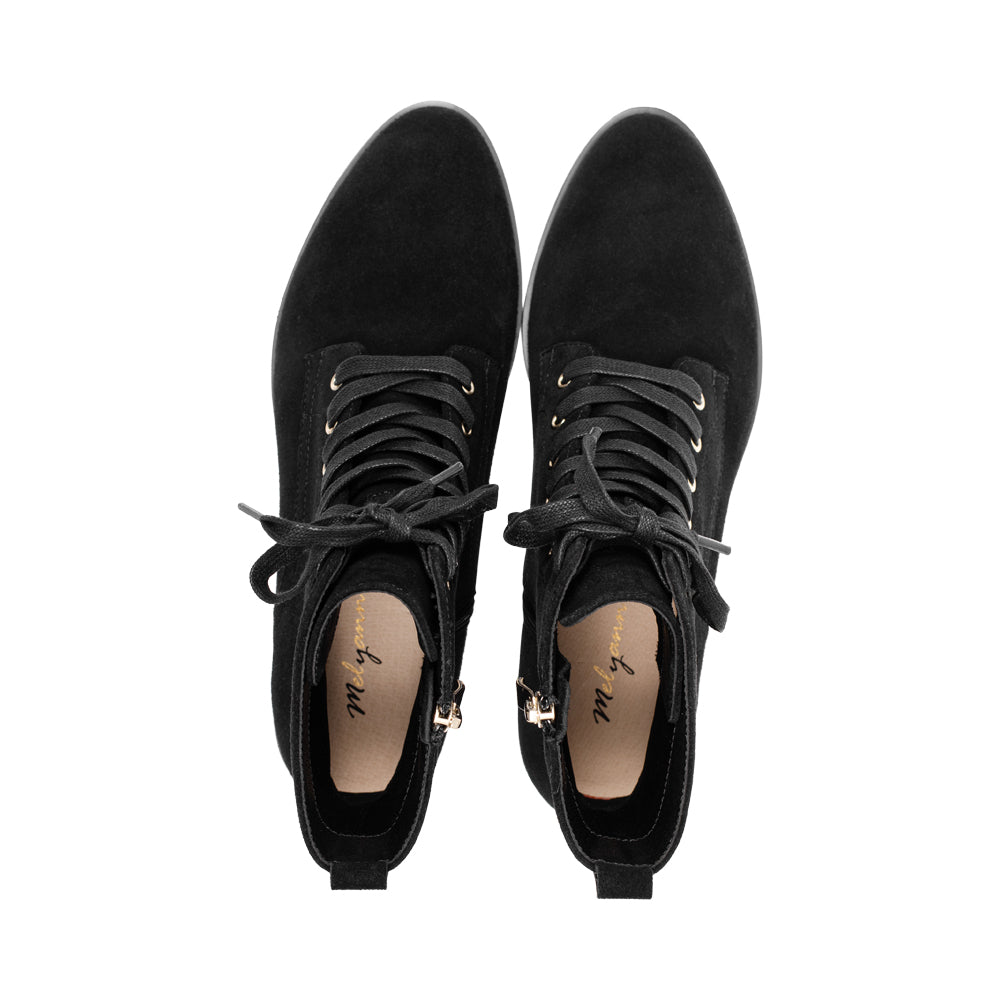 Homer Black Suede F26