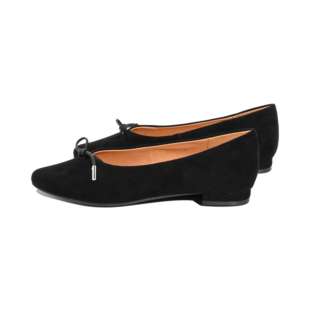 Howey Black Suede F26