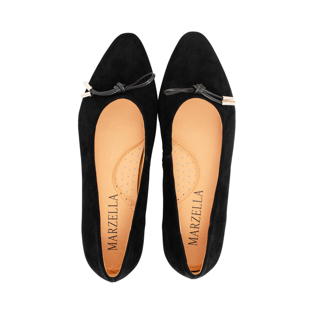 Howey Black Suede F26