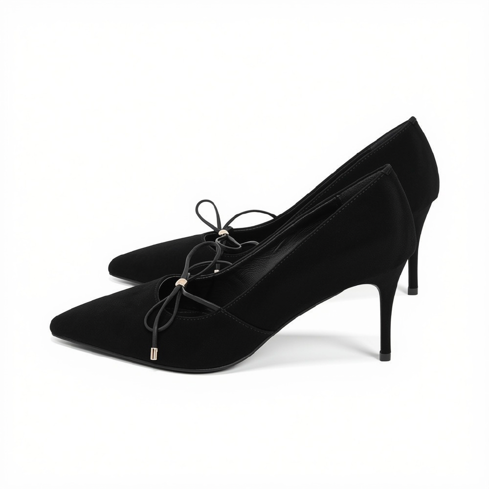 Jule Black Suede F26
