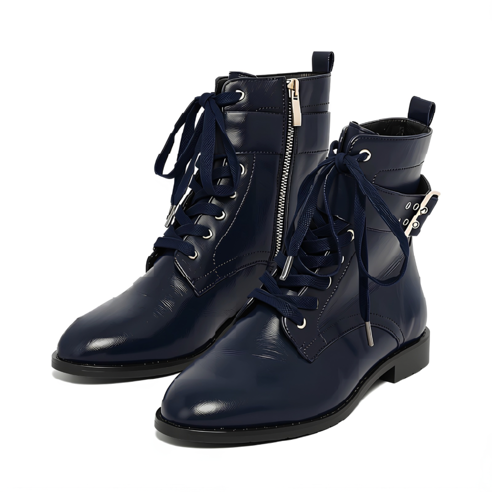Herra Navy Leather F26