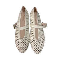 3091 Antique White Leather S25