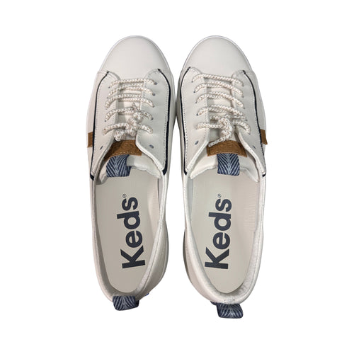 Kickback White Leather S25