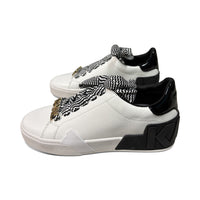 Mylie Black / White Leather S25