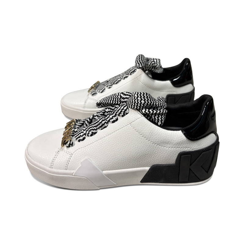 Mylie Black / White Leather S25