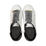 Mylie Black / White Leather S25