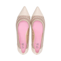Inez Natural / Ivory Leather S25