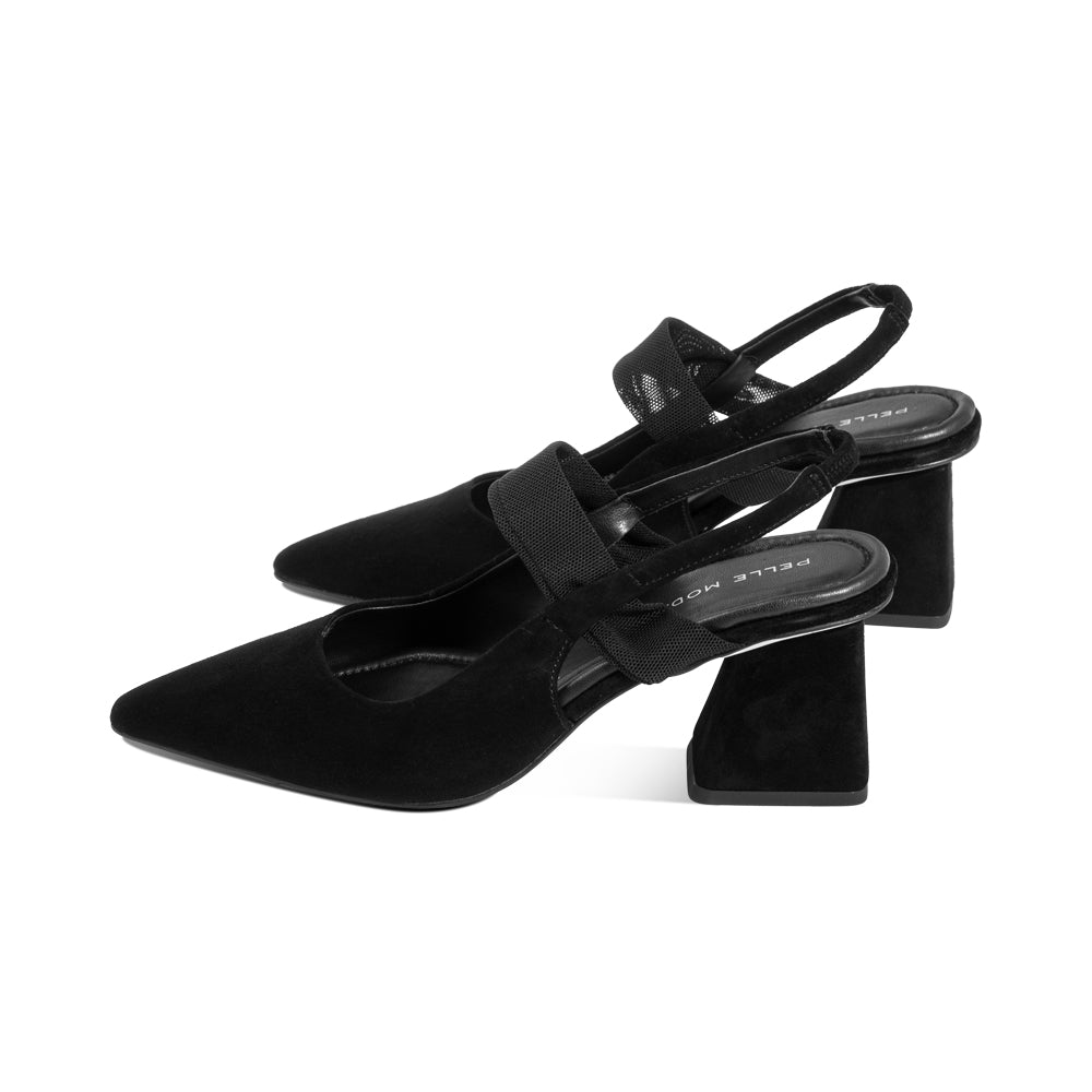 Imeldie Black Suede F26