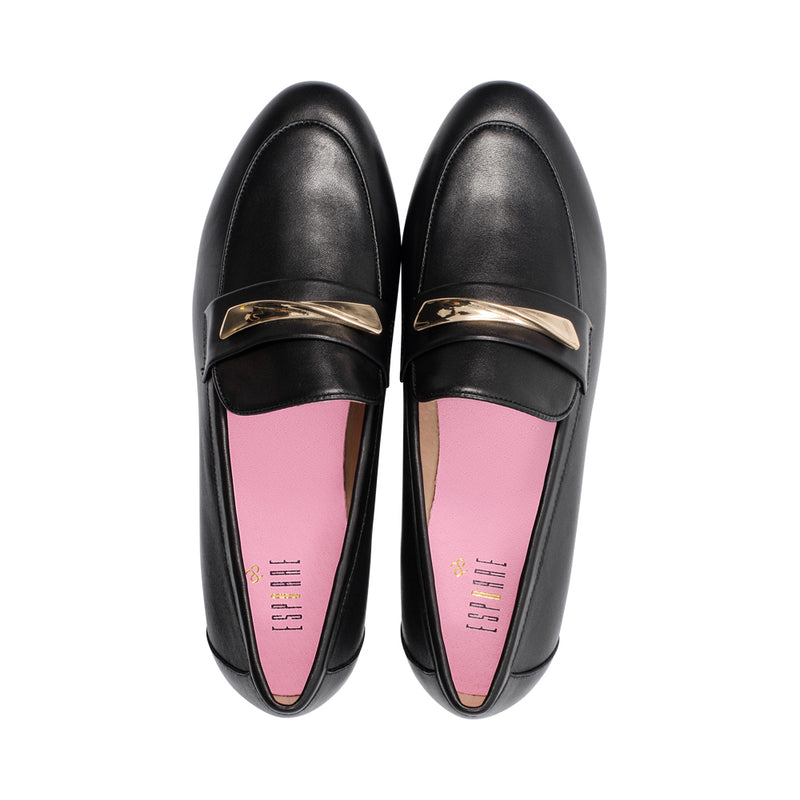 Ira Black Leather F25