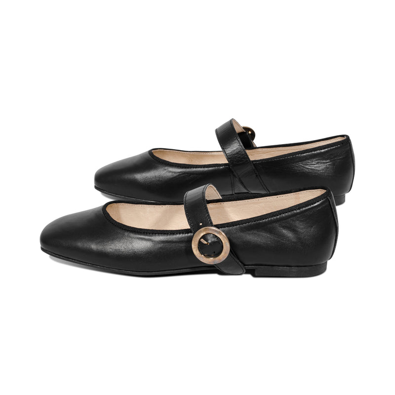 Irene Black Leather F25