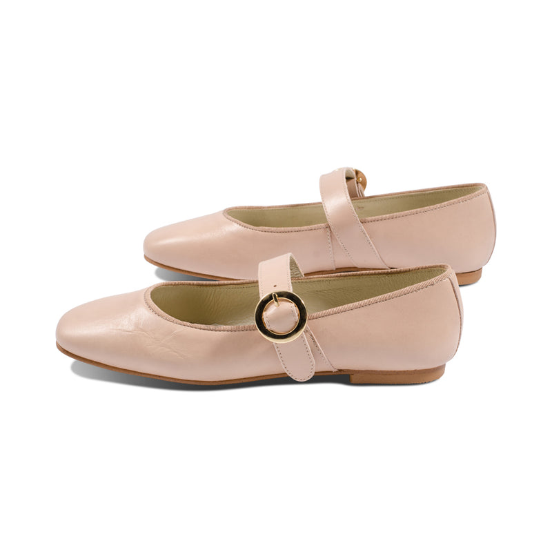 Irene Nude Leather S25
