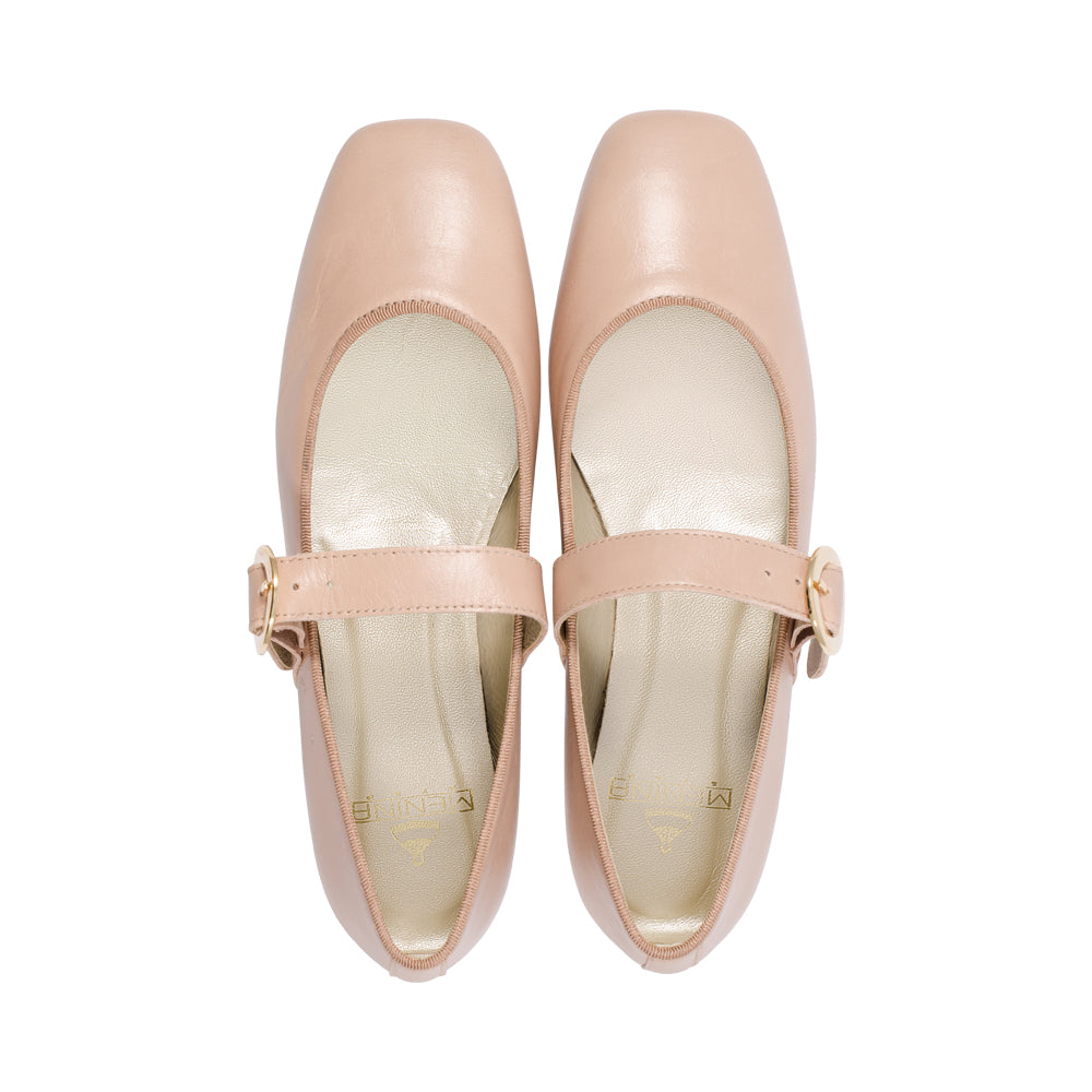 Irene Nude Leather S25