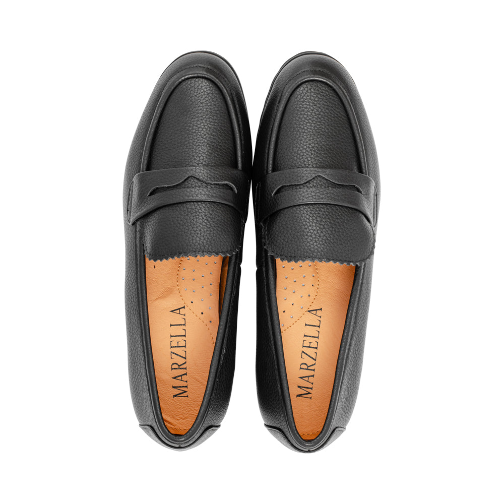 Irwin Black Pebble Leather F26