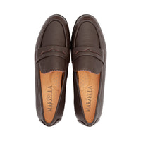 Irwin Dark Cocoa Pebble Leather F26