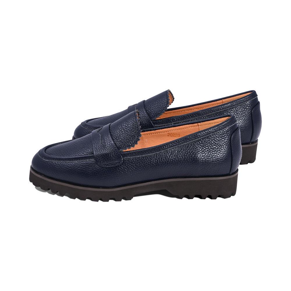 Irwin Navy Pebble Leather F26