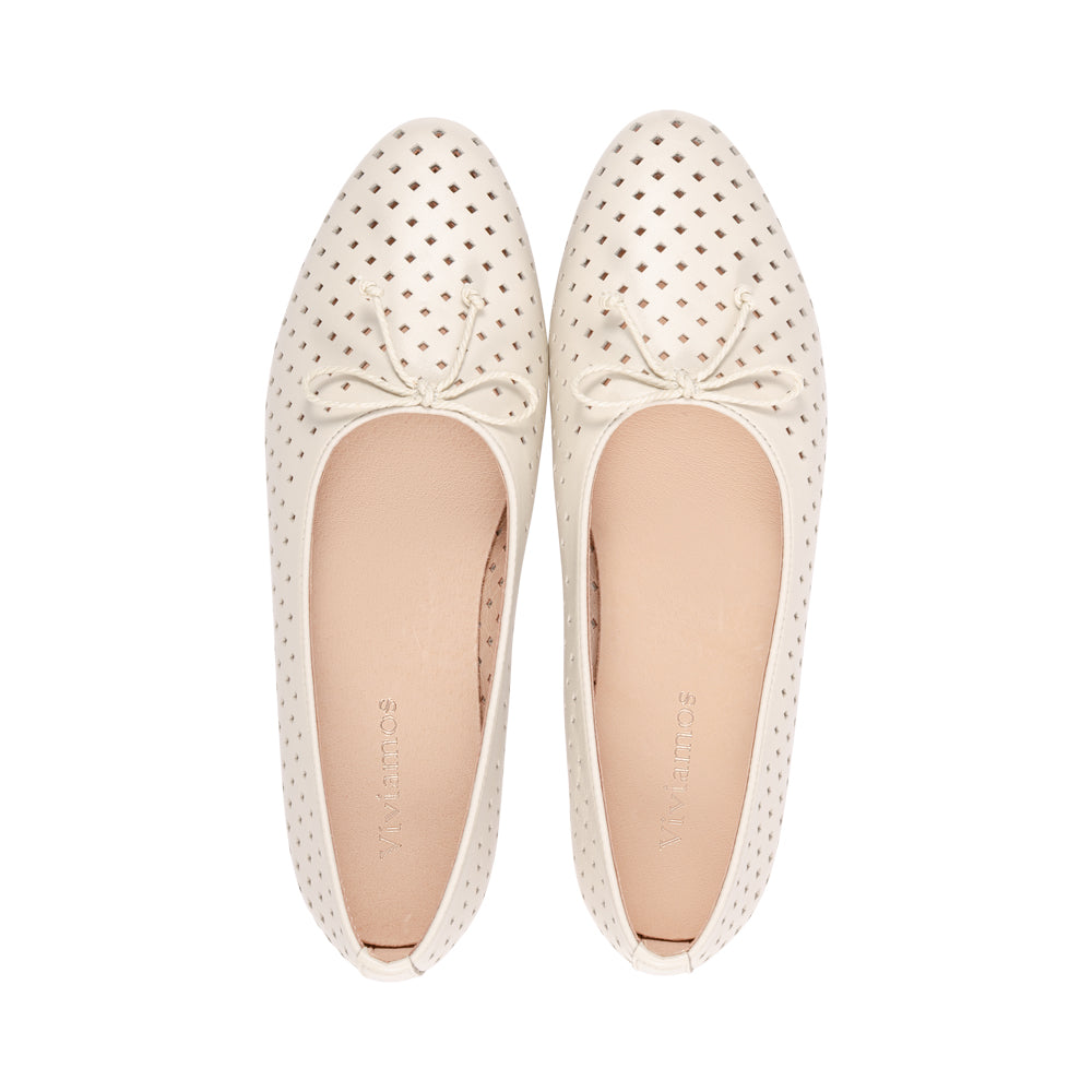 Isabella Ivory Leather S26