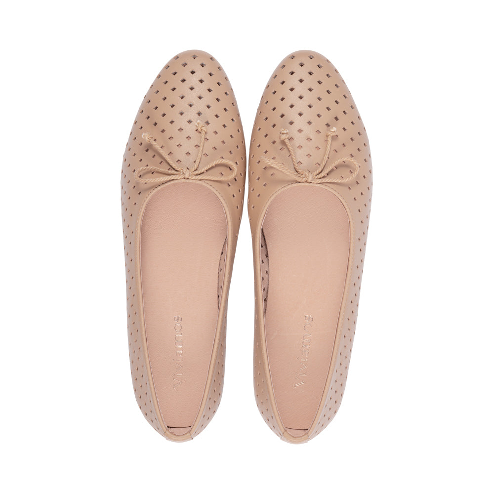 Isabella Nude Leather S26