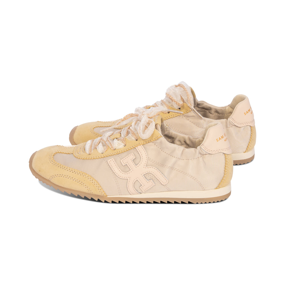 Isolde Yellow Pale Banana Suede S26