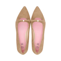 Jacky New Camel Suede F26