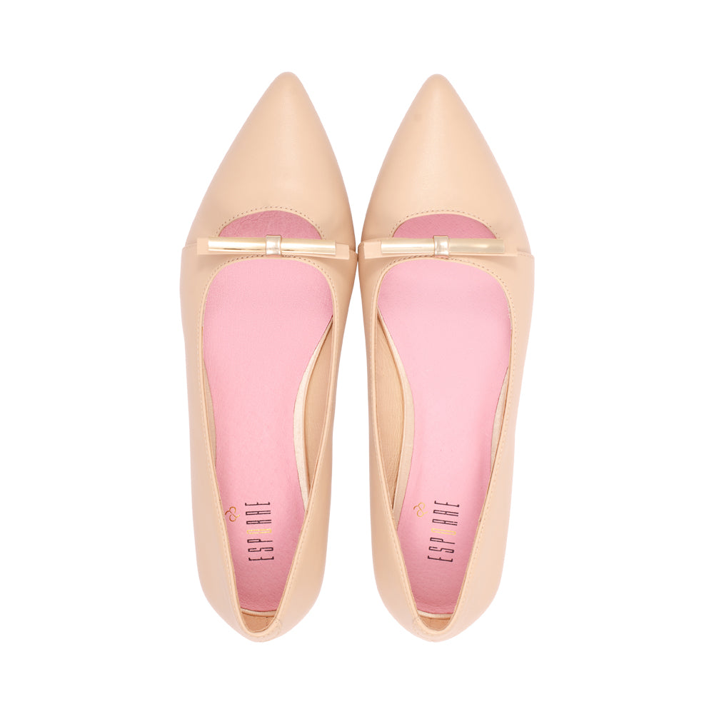 Jacky Nude Leather S26