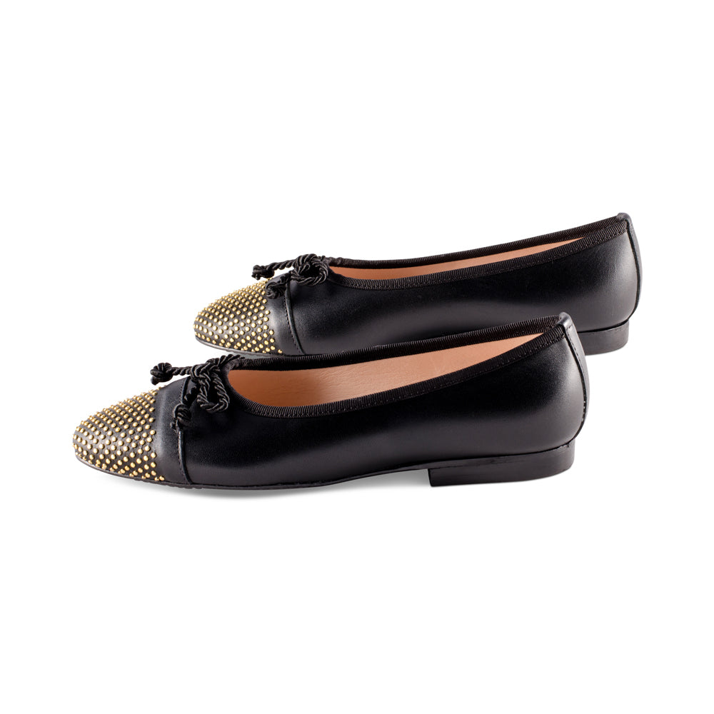 Jade Black Leather F23