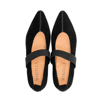 Tivoli Black Suede F25