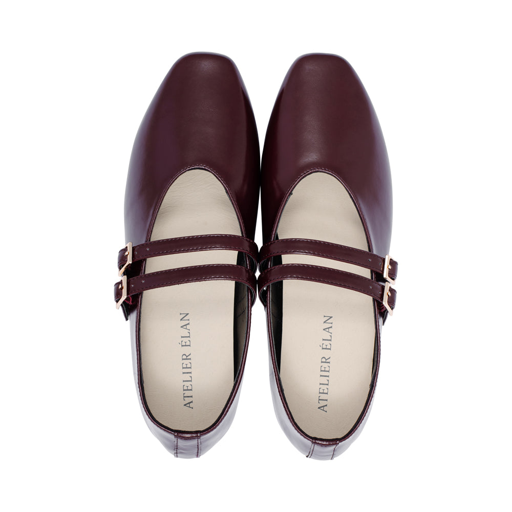 Juliette Plum Leather F26