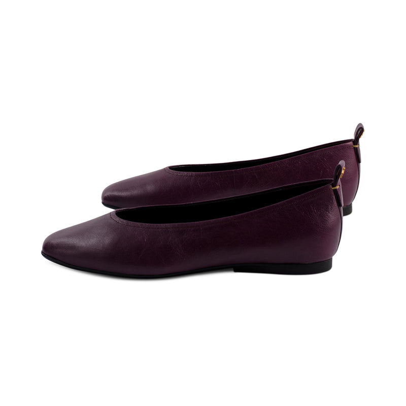 Karlie Plum Leather F24