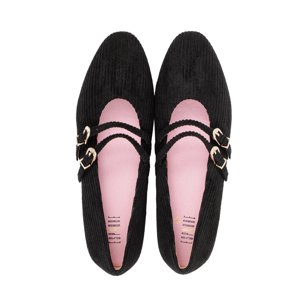 Kendel Black Corduroy F26