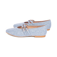 Kendel Retro Blue Fabric S26