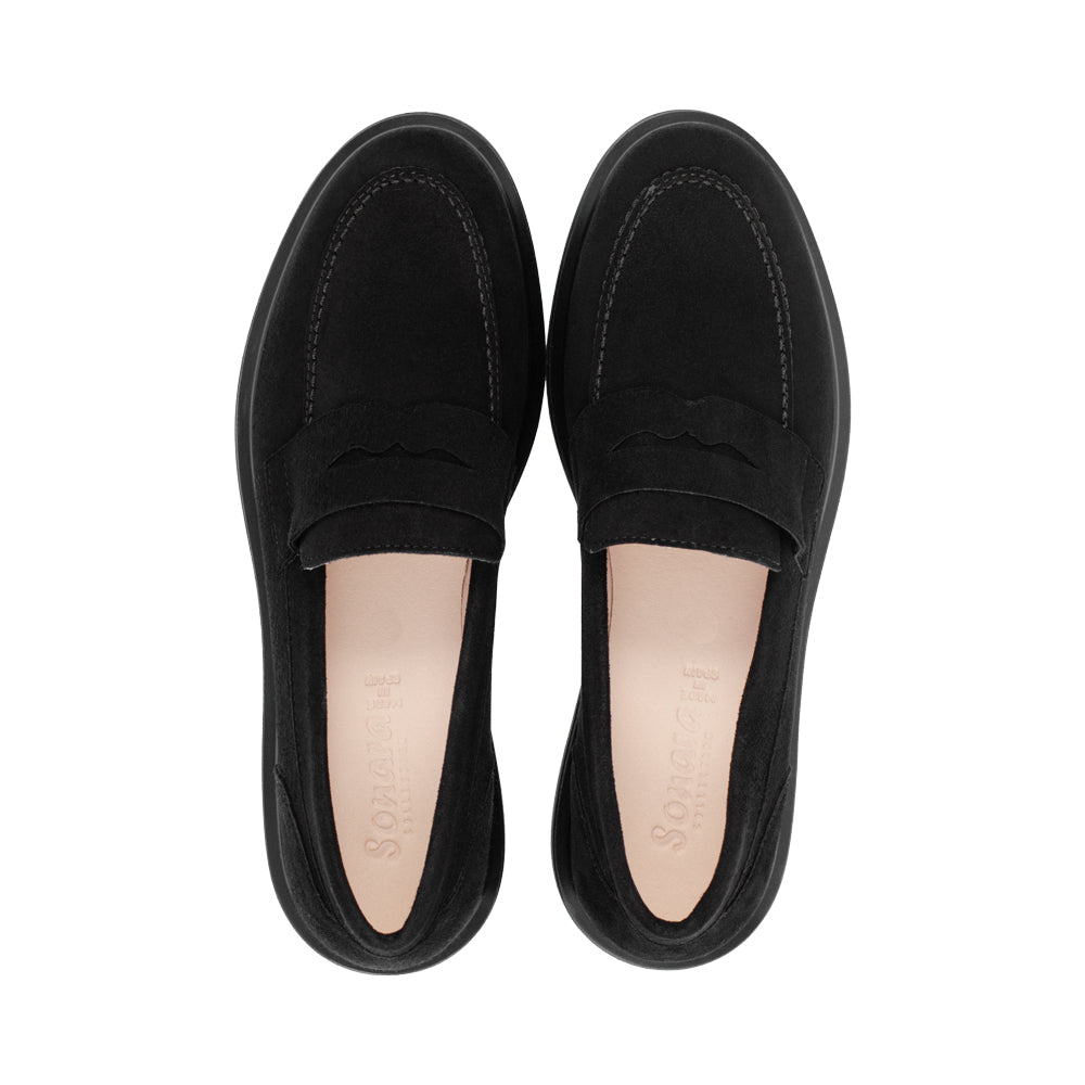 Keren Black Suede F26