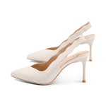 Kim Ivory Gum Leather S25