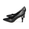 Knot Black Leather / Black F25